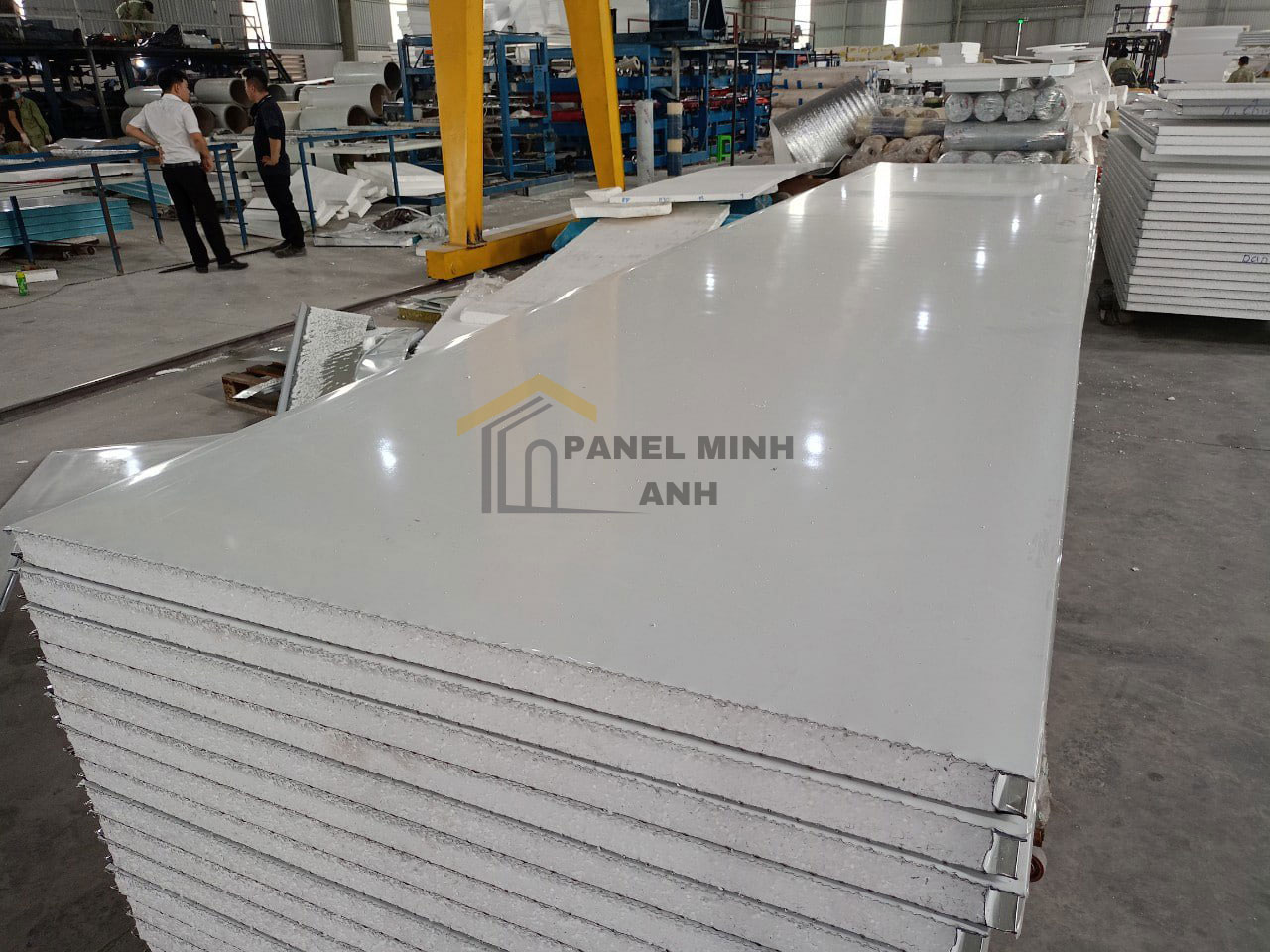 Tấm panel EPS dày 100mm vách trong